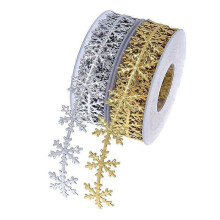 rubans de Noël (or et argent)