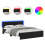 VidaXL vidaXL Bed Frame with Headboard Black Oak 150 x 200 cm Engineered Wood 3