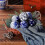 Decorative Ceramic Balls Blue White Porcelain Orbs for Home Decor Table Centrepiece 3