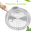 Anel de Vedação de Silicone Compatível com Instant Pot 5 6 Quart, 3 Unidades 4