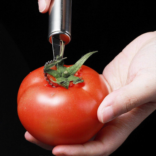 Removedor de Talos de Morango em Aço Inoxidável para Tomate e Abacaxi 2