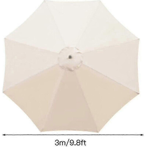 Capa de Guarda-chuva Compatível com 3m 8 Rib Parasol, Tecido Impermeável e Anti-UV 1