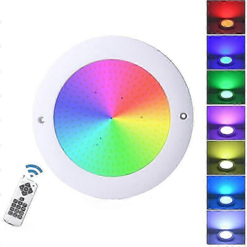 Rechargeable Submersible Pool Light with Remote Control, 7 Static & Dynamic Modes, Waterproof LED for Inground Pools 1