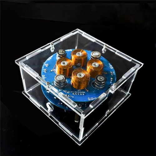 Magnetic Levitation Module Kit Electronic Small Fabrication Experiment Coil Push Down Circuit Board DIY Welding Kit 2