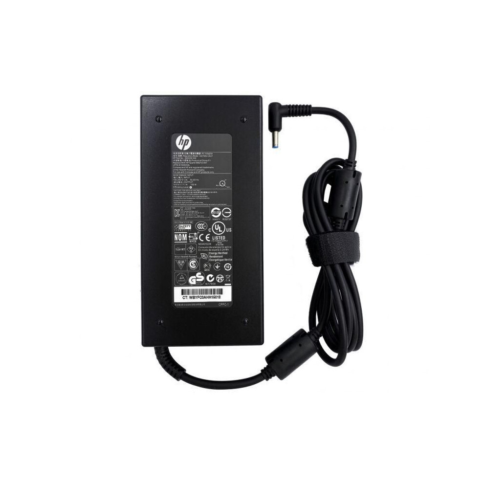 Hp 150W Smart Ac Adapter For Omen Laptops 100-240V Input 19.5V Output 7.7A Current 4.5Mm Connector.