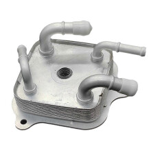 Aluminium Transmission Oil-Fluid Cooler compatible with Honda CR-V 2012-2015 2.4L, Part Number 25560-R5L-003 25560R5L003, Direct Replacement