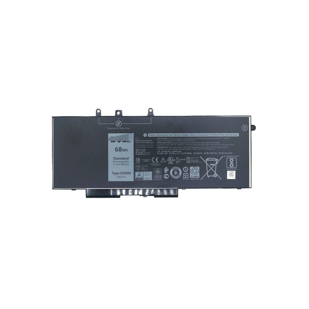 Dell Battery Polymer 68Whr 4Cell 3 Year Warranty (Long Calendar Life) Byd 5704174245186