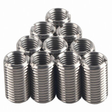 10Pcs M12 Female to M16 Male Threaded Reducing Adapter Sleeve, 303 Stainless Steel Thread Repair Nut for Repair Installation Kits