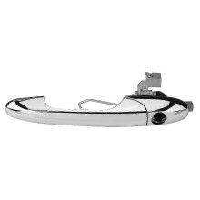 Maniglia porta sinistra compatibile con Fiat 500 2012-2018, finitura cromata, kit 68069943AC