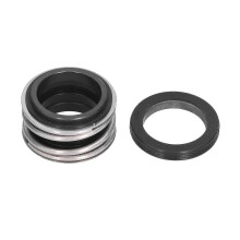Mechanical Seal MG1-40 Dynamic Sealing Ring, Graphite Silicon Carbide 304 Stainless Steel, for Pump Kettle Water Seal Application