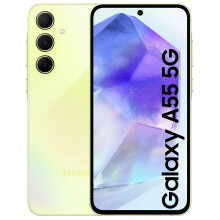 Samsung A55 5G Smartphone 8GB RAM 6.6 Inch Android SIM Free 256GB Lemon Yellow - Refurbished