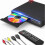 Gravador de HD DVD com upscaling 1080p, tomada EU, compatível com TVs, entrada HDMI e USB 1