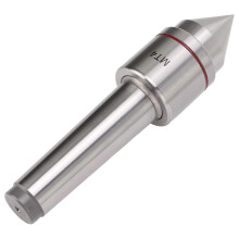 Centro giratorio MT4 de 200 mm, contrapunto de acero de alto carbono para torno CNC, centro de laminación para mecanizado de alta velocidad.