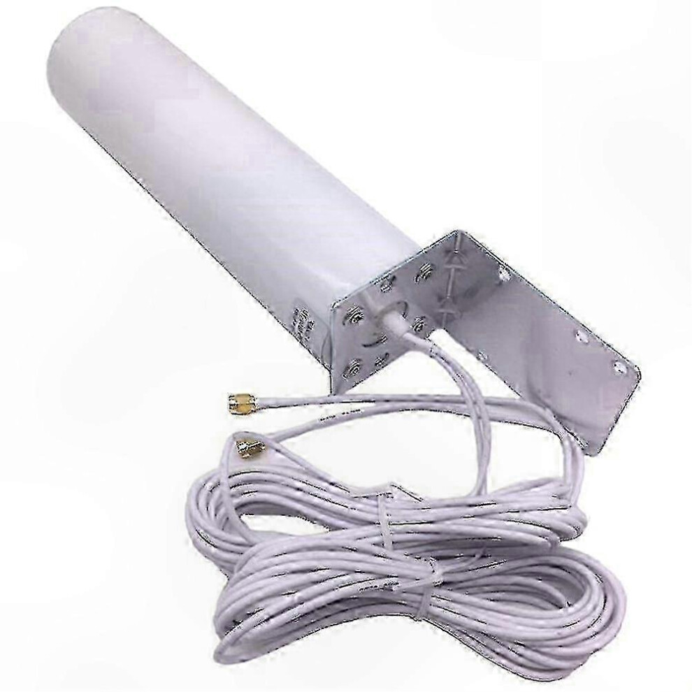 4G Lte External Antenna Compatible With 3G/4G Routers And Modems, 10-12 Dbi Gain, 5M Cable, Sma/Ts9/Crc9 Connectors 6901168340615