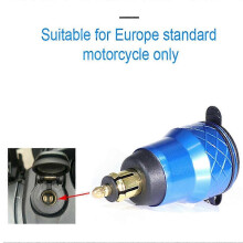 Motorfiets dubbele USB-oplader met LED-spanningsweergave, compatibel met BMW F800GS, F750GS en R1250GS, QC 3.0 snelladen.