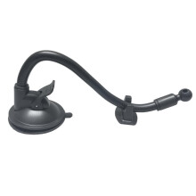 Soporte extensible para teléfono con ventosa, cuello de cisne flexible 30cm, articulación esférica 17mm Compatible con soportes de coche generales