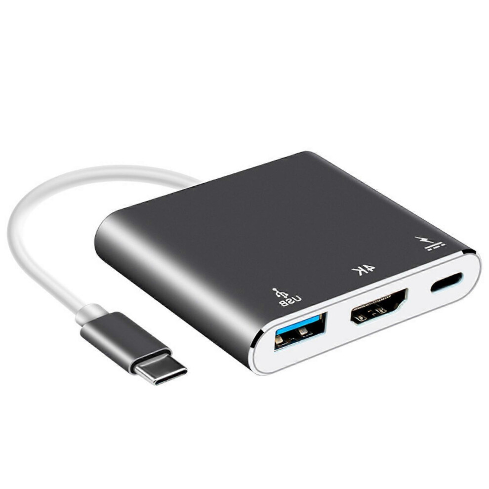Usb C To Hdmi Adapter, 4K 60Hz Video Output, 65W Pd Charging, Usb 3.0 Data Transfer, Aluminium Alloy, Compatible With Laptops Tablets Smartphones 6901168311875