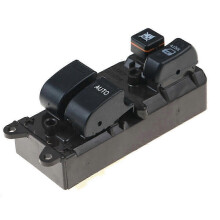 Elektrischer Fensterheberschalter, kompatibel mit Toyota Land Cruiser, rechte Seite, schwarz, ABS, 84820-10090