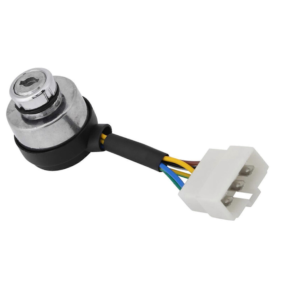 Ignition Switch Compatible With 188F 2.5-6.5Kw Gas Generator, 6 Wire Key Start 6901168283066