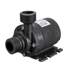 Pompe à eau mini 12V DC, moteur sans balai silencieux submersible, 800L/H 5m de hauteur, pour aquarium et fontaine