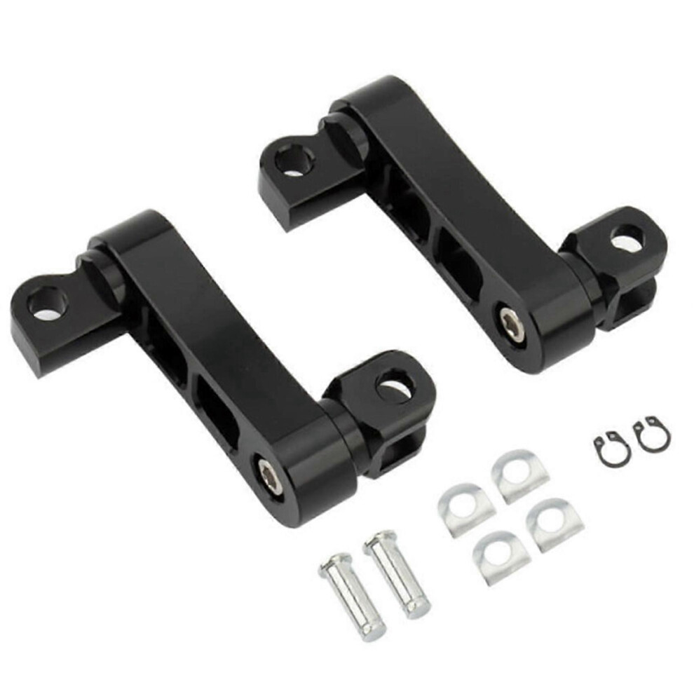 Adjustable Motorcycle Passenger Footpegs Compatible With Harley-Davidson Touring Models Set 6901168315538