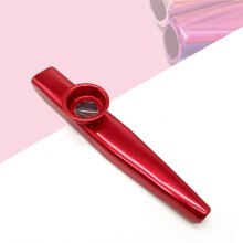 Schlichtes, Leichtes Kazoo-Flöten-Orff-Schlaginstrument für Gitarren- und Musikliebhaber, Musikalisch, Grün