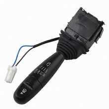 Interrupteur d'essuie-glace compatible avec Chevrolet Spark 2010-2016, pièce de rechange 96948586, matériau ABS noir, remplacement direct