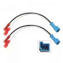 Adaptador de arnés de cable de altavoz de coche, Compatible con BMW y Mini, conector de conexión para altavoz postventa, 2 unidades
