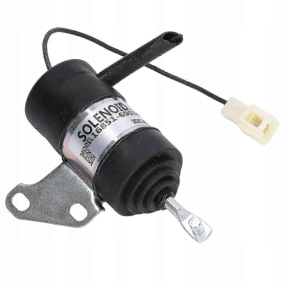 Fuel Shutoff Solenoid Valve Compatible With Kubota 16851-60014 Denso 052600-453 For Tractor Mower Engine 6901168327210