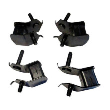 Pieds amortisseurs générateur compatible avec 168F 2-3KW générateurs essence diesel, construction métal caoutchouc, lot de 4