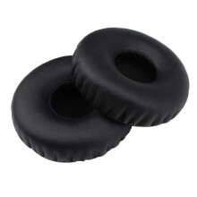 Ersatz-Ohrpolster kompatibel mit Pioneer HDJ-700 Kopfhörern, aus Memory-Schaum, schwarz oder weiß, 2er-Pack