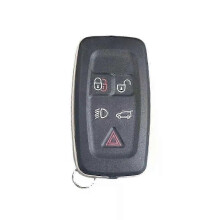 Capa de Chave de Carro Compatível com Land Rover Range Rover Sport 2010-2012, Material ABS Cobre, Sem Componentes Internos