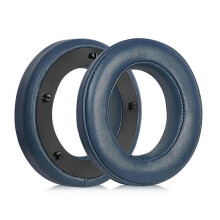 Ersatz-Ohrpolster aus Memory-Schaum, kompatibel mit Focal Clear MG Pro Kopfhörern, Marineblau, dehnungsbeständige und strapazierfähige Ohrpolster