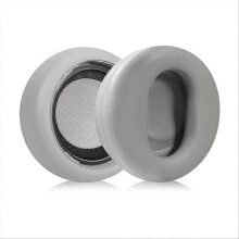 Ersatz-Ohrpolster kompatibel mit Microsoft Surface Headphones1 &2, Protein-Leder, Grau Schwarz, verbessert Komfort und Schalldämmung