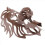 Nordic Luxury Large Wall Animal Art Decor Set 2