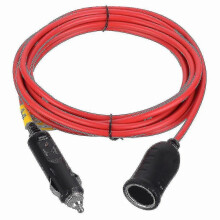 Cable de Extensión para Encendedor de Coche 12V 24V 3.7m 16AWG 15A Certificado UL