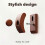 Wall Tapestry Hangers with Wooden Clips for Blankets and Rugs - 2 Pack Display Solution 2