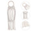 Office Macrame Wall Hanging Decor Set 2Pcs 2