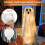 Halloween Ghost LED Light Up Creepy White Ghost Standing Decoration 2