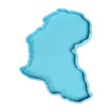 Molde de Silicone para Almofadas, Fundição de Resina, Artesanato DIY, Azul, Tamanho A ou B