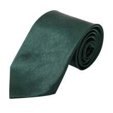 Satin Tie 8cm Width, Wrinkle Resistant, Smooth Finish, Black Dark Green, for Weddings Business Meetings Special Events Group Outfits