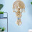 Hot Air Balloon Handwoven Wall Tapestry Blue 5