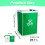 28.7L Foldable Recycling Bag for Kitchen & Home, Compatible with CorchorusKitchen Waste Sorting Bins 3