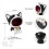 Cute Black Cat Statue for Candy Dish, Indoor Home Decor 3