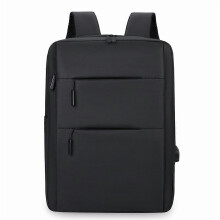 Laptoprugzak, unisex, casual reistas met ritssluiting, polyester voering, geschikt voor laptops van 13, 14 en 15 inch.