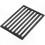 Rectangular Firewood Grate for Cooking, Durable Iron Fireplace Rack, Heat Resistant BBQ Accessory 3