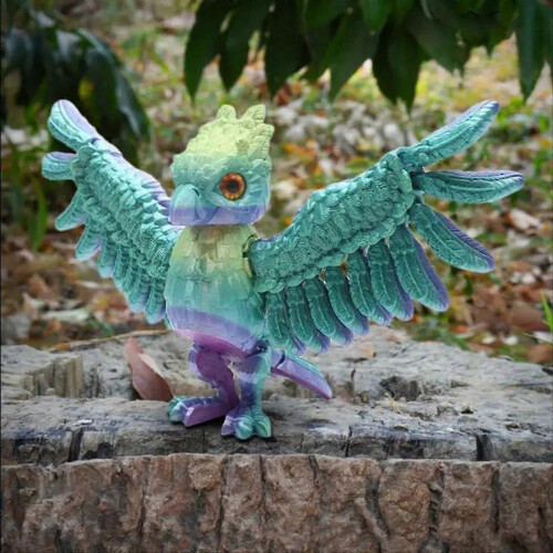 Eagle Desk Decor Lifelike Eagle Statue Toy Eagle Figurine,F 1