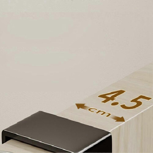 Black Hook Behind Bathroom Door, Free Punching, 1 Set 1
