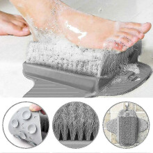Brosse de massage des pieds avec ventouse antidérapante pour une utilisation sous la douche