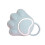 Brosse de bain pour animaux bleue 1